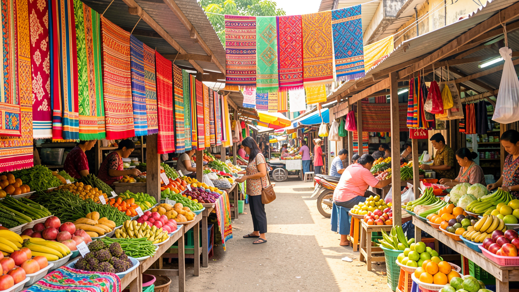 เปิดตลาดนัดถนนคนเดินทุกวันเสาร์